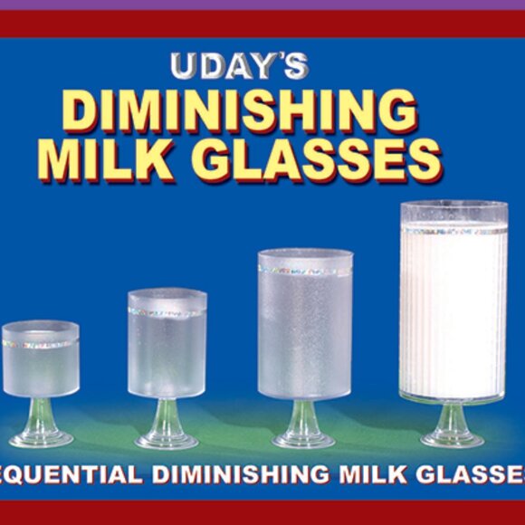 Diminishing Milk Glasses by Uday - Picture 1 of 4
